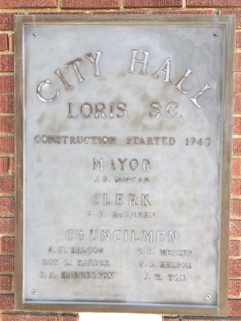 Loris SC city Hall