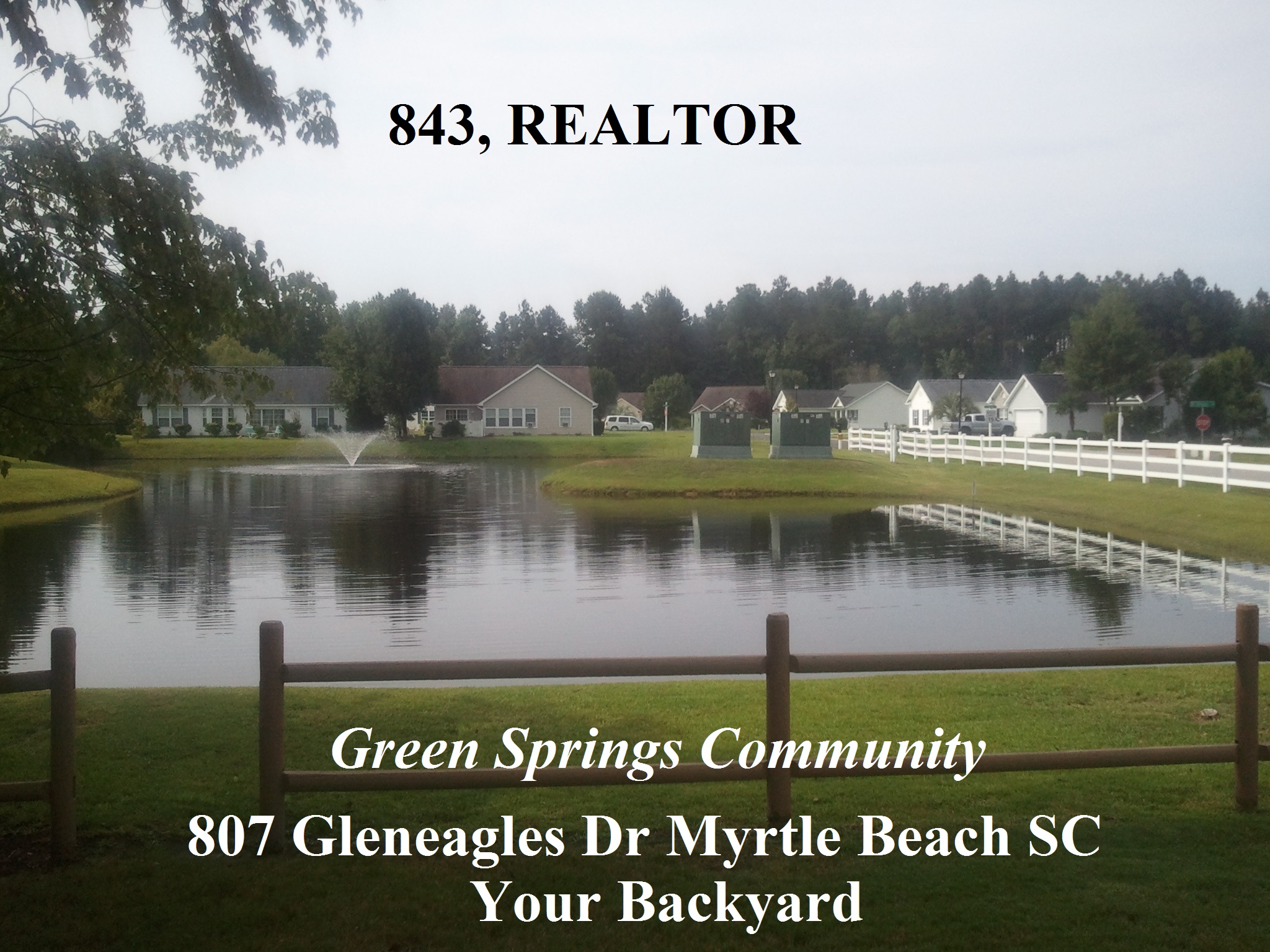 Green Springs Myrtle Beach SC homes for sale